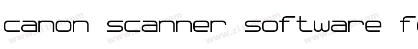 canon scanner software for pc字体转换
